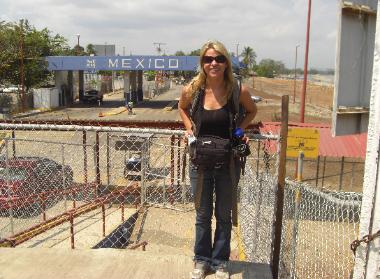 lyonphoto Amber Lyon at Mexico Border