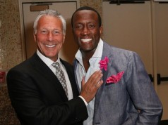 Steve Shapiro Honored With Sonny Hirsch Excellence in Sports Broadcasting Award Steve Shapiro WSVN sports director with WSVN sports reporter Donovan Campbell