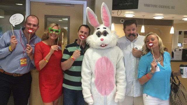WPEC.SuzanneBoyd.EasterIceCream Suzanne Boyd WPEC CBS 12 News Anchor